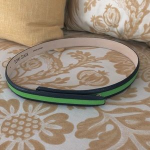 NWOT Terry Stack Italian Leather Belt